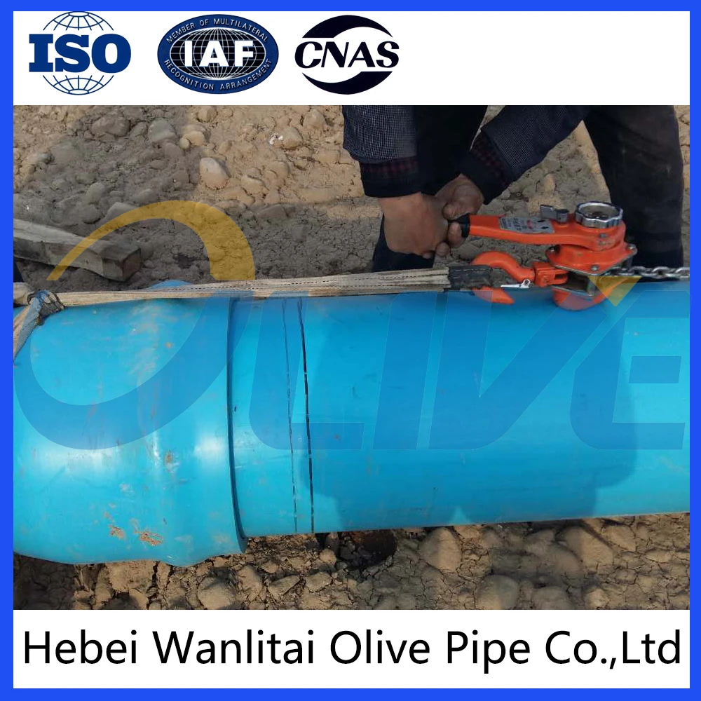 
pvc-o agricultural irrigation pipe 