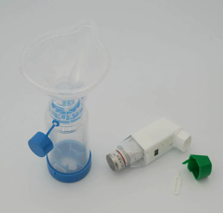 New Style Metered Dose Counter Nebulizer Spacer Inhaler With Good