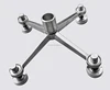 Stainless Steel 304/316 Glass Curtain Wall Spider Fittings Spider System 4 Arms