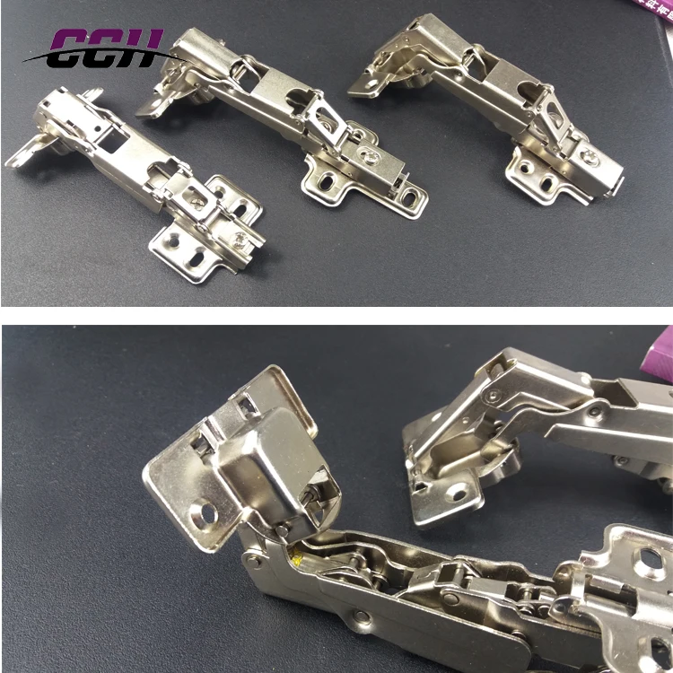 Metal Folding Clear Acrylic Hinge With Soft Closing For Furniture