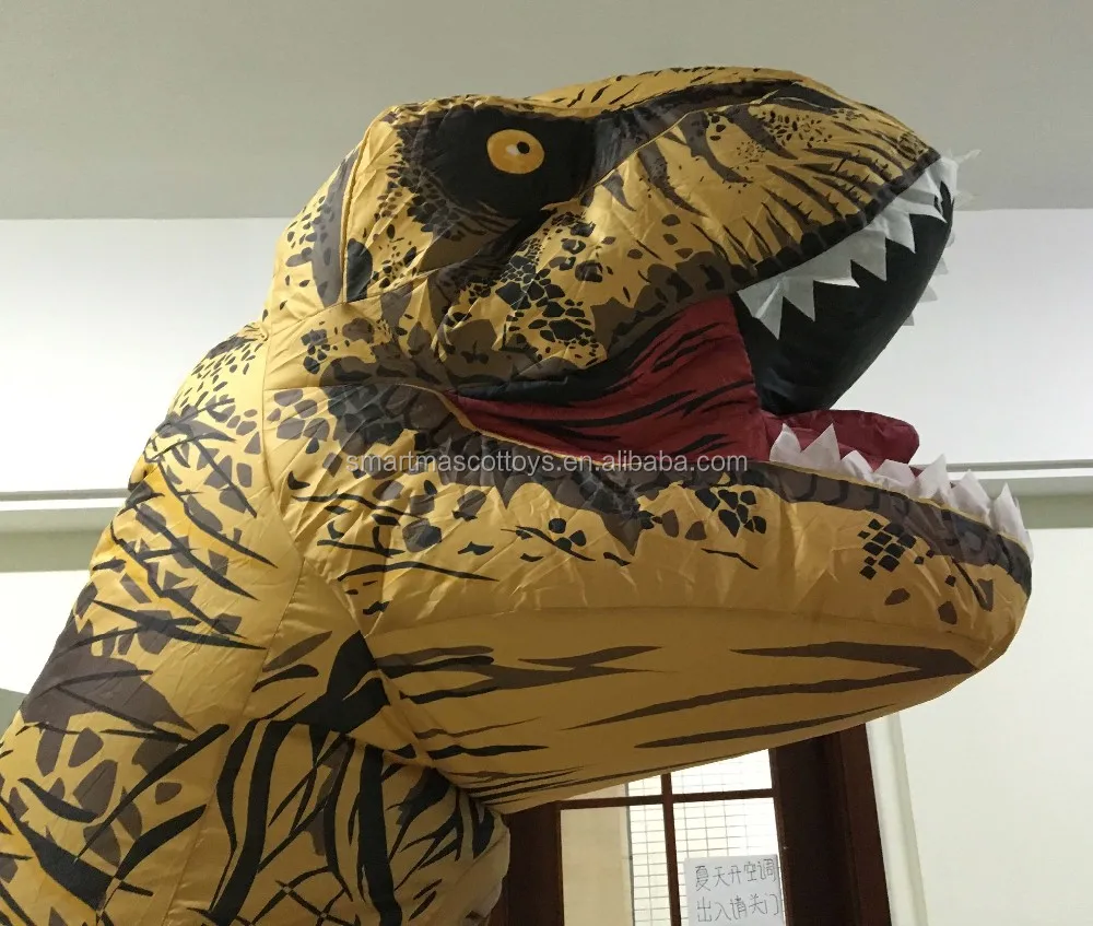 7 colori realistici gonfiabili t rex costume per adulti e bambini gonfiabile t rex