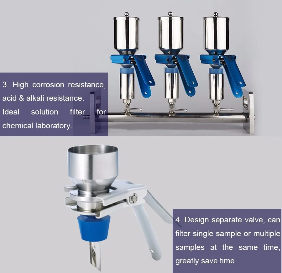 Multiple Vacuum Filtration System Apparatus,Vacuum Filtration Setup