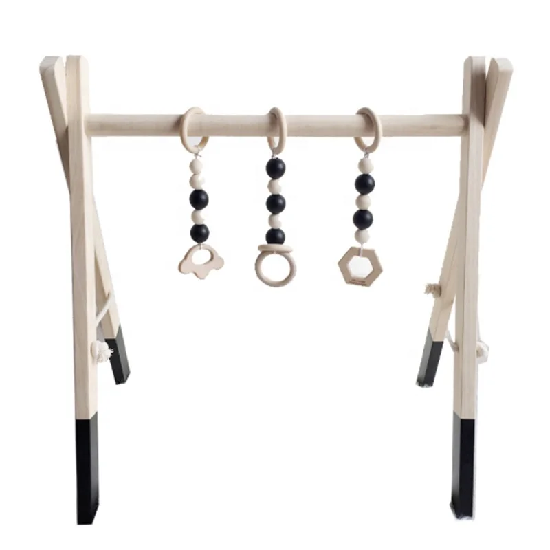 Indoor Wooden Activity Baby Gym Frame Equipment Toys For Baby Buy