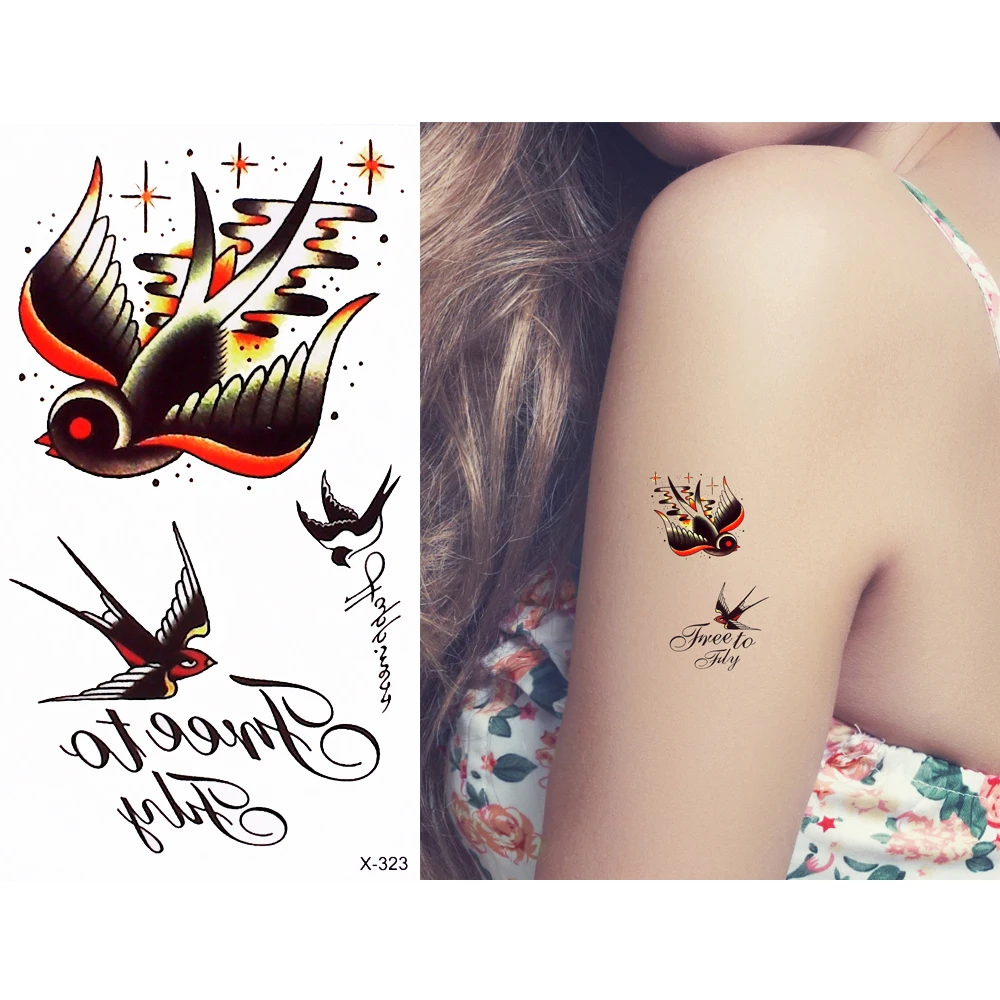 

Personalized Temporary Flag Facial Tattoo Stickers, Colorful / customized