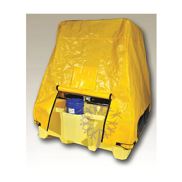 Machine Cover Five Sided Snug Fitting Tarp Waterproof Pallet Covers