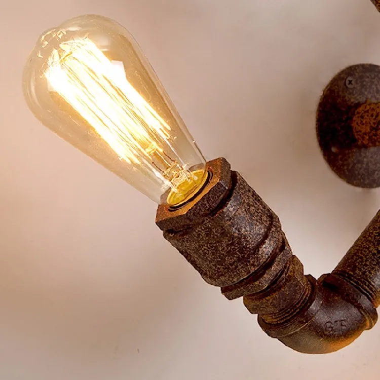 mediterranean retro four bulbs lamp for coffee house