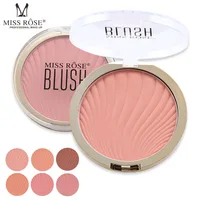 

MISS ROSE 6 Colors Face Mineral Blush Powder Pigment Blusher Powder Professional Palette Facial Contour Shadow Cosmetics