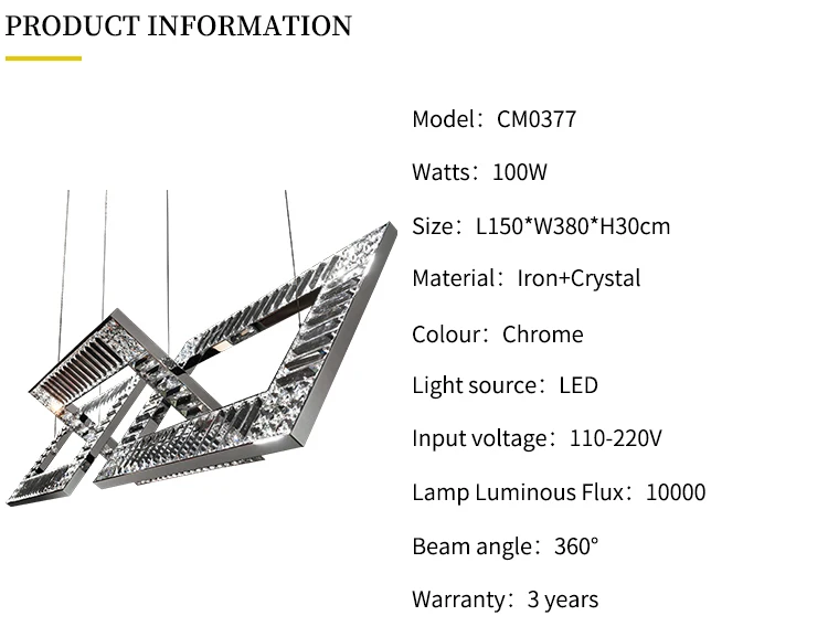 Classic european hotel lobby decoration large crystal chandelier luxury