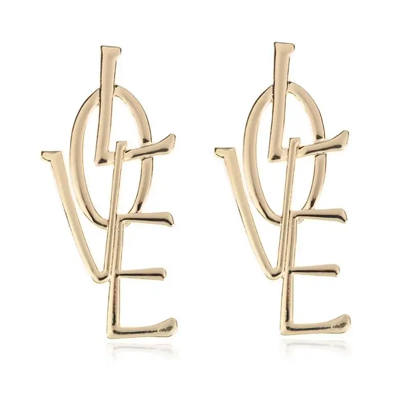 

Queena Wholesale Love Shaped Earring For Women Alloy Women Earring, As picture show