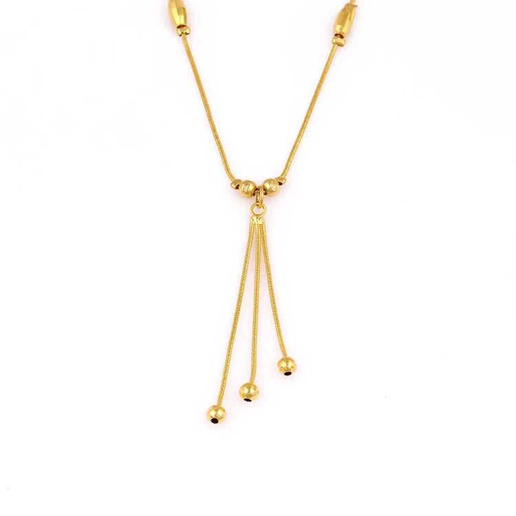 

Xuping china gold 24K wholesale fine jewellery necklace women's