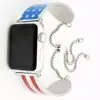 American Flag Stainless Steel Watch Strap for Apple Watch Band Apple iWatch Band