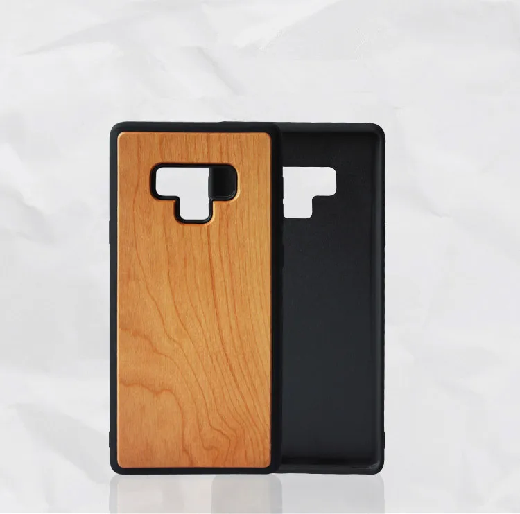 

Nature Wooden TPU Wood Case Cover For Samsung Galaxy Note 9