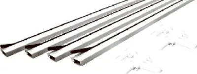 Prime-Line Products PL 7838 Screen Kit, 7/16-Inch X 3/4-Inch, 60-Inch X 60-Inch, White