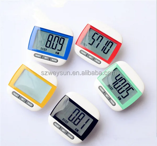 

Mini Waterproof Step Movement Calories Counter Multi-Function Digital Pedometer