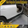 Non-slip Power Adjustable Car Pedals Auto Side Steps For Toyota Highlander 12-15