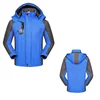 Customized Printed Logo Outdoor Sewage-proof Warm Removable Zipper Cap Workwear man jacket for mens