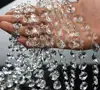 Custom length 14mm Octagon beads glass crystal beads curtain for decoration