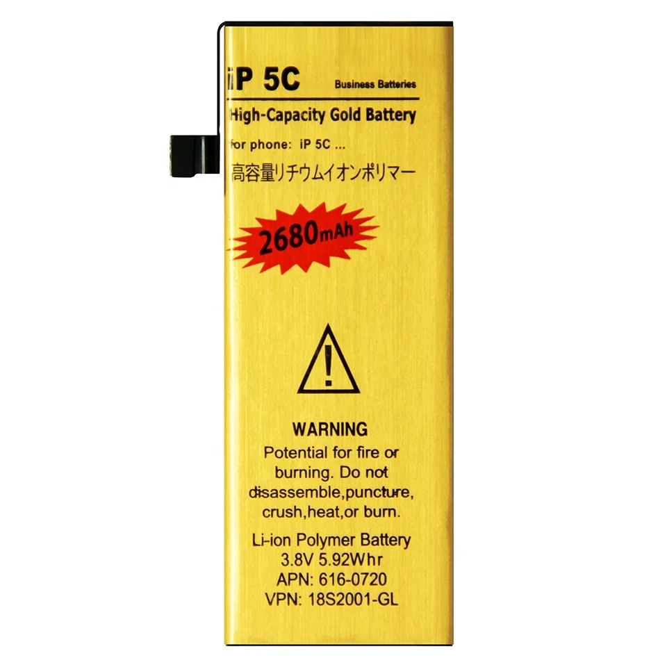 Original ABV Golden bateria ip5c Mobile Phone Battery for Apple iPhone 5c iphone5C iphone5S 5S Battery with free tools