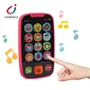 Educational learning toys plastic musical mobile with light baby phone toy