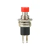 2pin metal momentary normally open push button switch