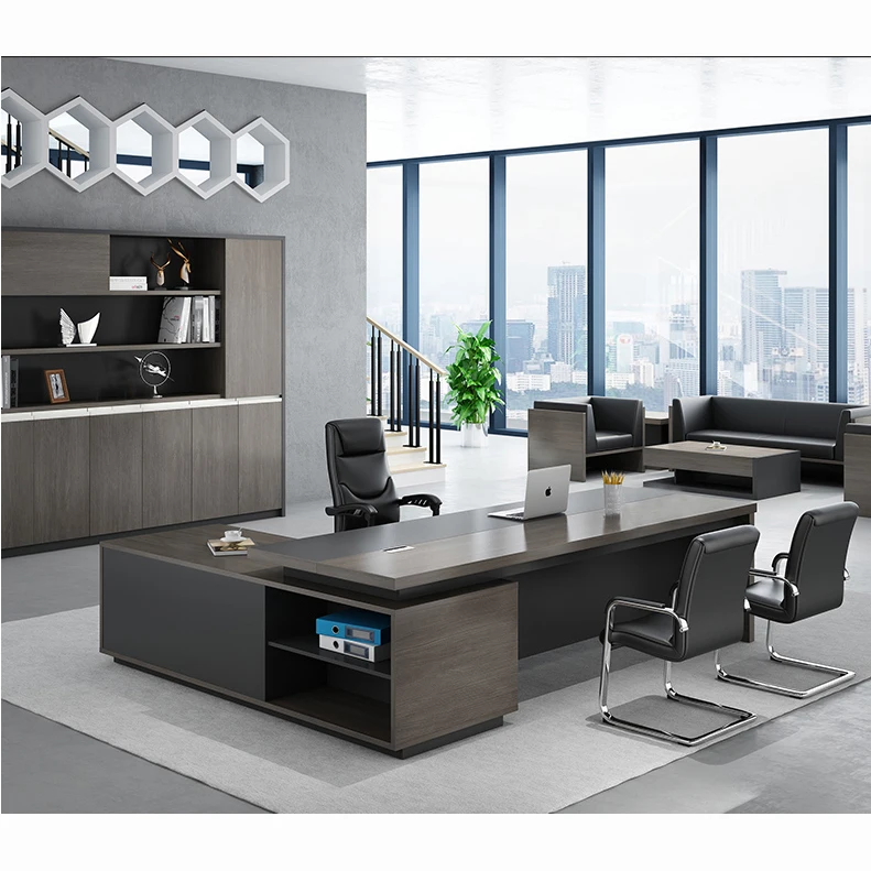 
Office furniture melamine modern executive office desk 