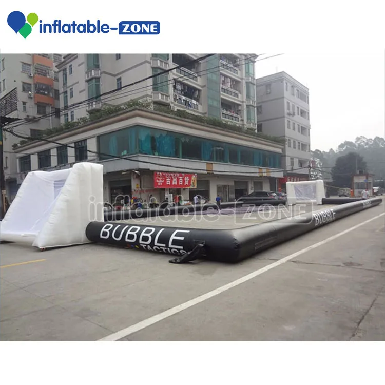 

soccer field inflatable football court Inflatable soap football field