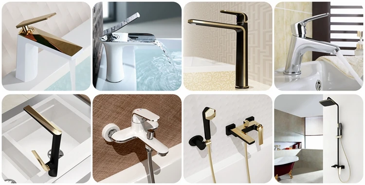 Wall mounted square design brass cold water bib tap  for bathroom