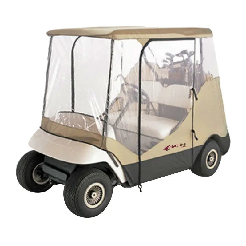 Gemodificeerde Golfkar Club Golf Auto Behuizing Cover Golfkar Regenhoes met deuren