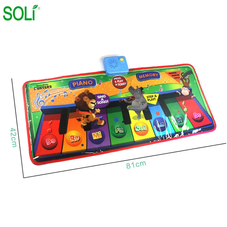 New Dance Mat Toy Children Early Education Puzzle Music Pad Step On The