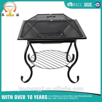 Large Mesh Spark Guard Cover Steel Fire Pit