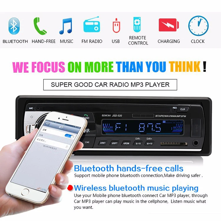 Аудиосистема fm usb sd карта bluetooth hands free