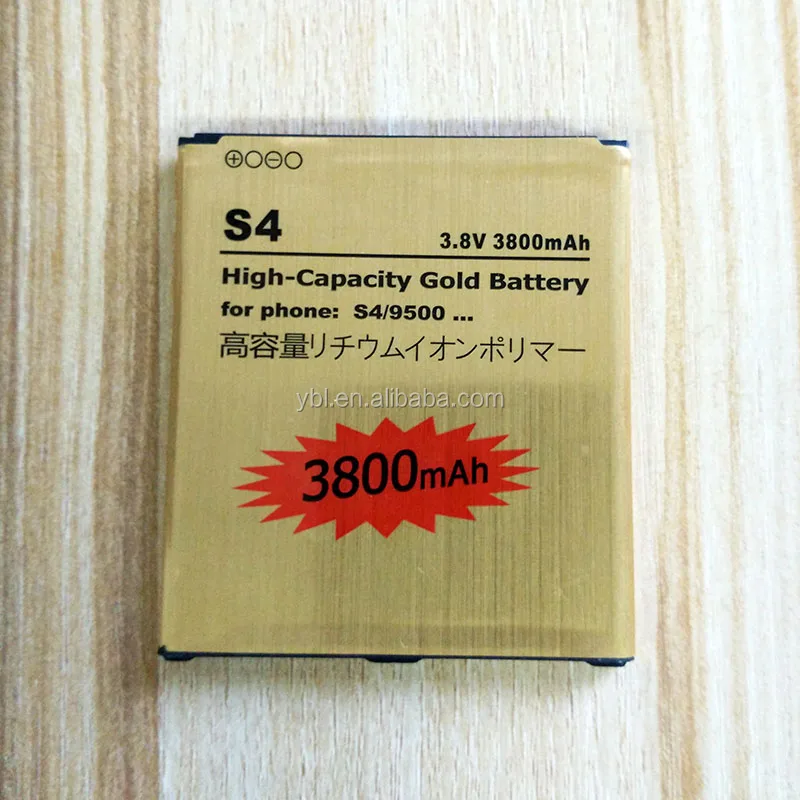 

Golden Replacement Battery B600BC B600BE for Samsung Galaxy S4/i9500/i9508/i9502/i959/i9505 battery