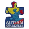 buy embroidered patches online autism awareness iron on patches