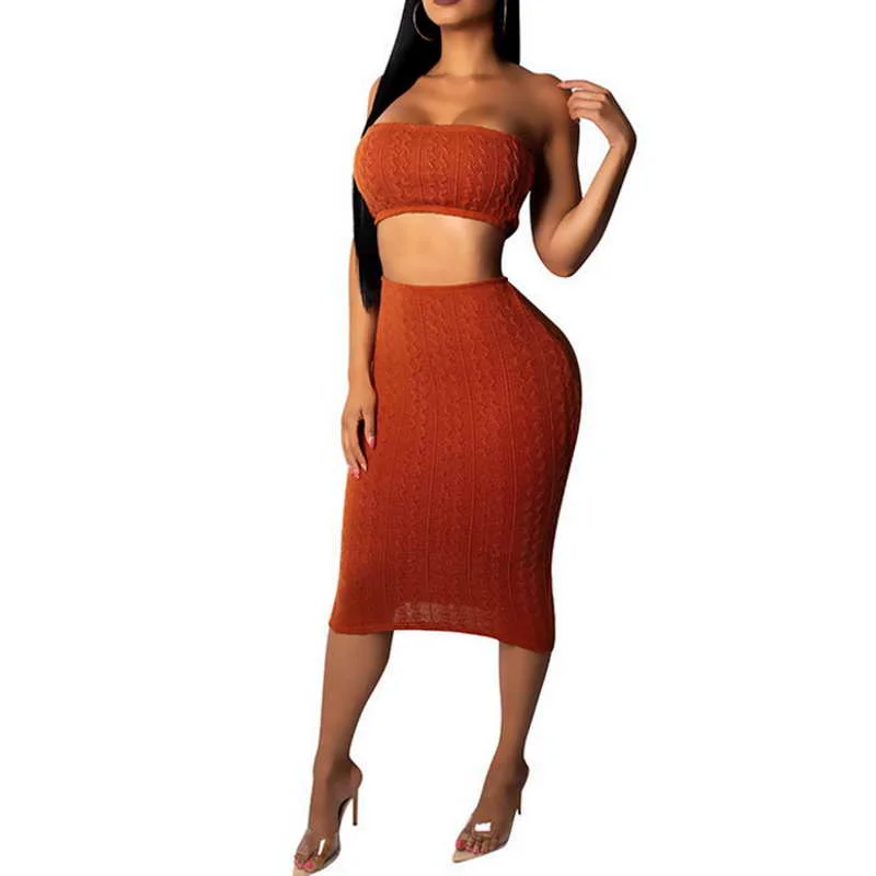 

2019 Sexy Women Matching Clothing Sets Lady Casual Two Pieces Vest Dress Set, As picture