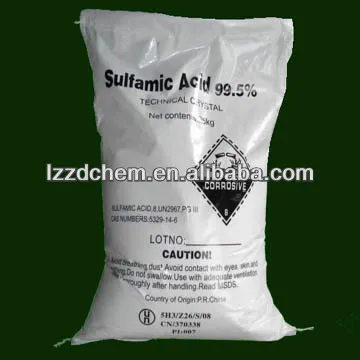 
white crystal sulfamic acid 99.5% 