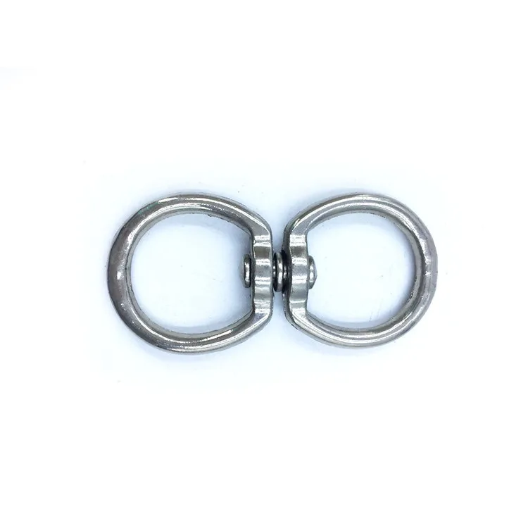 Pet Chain Buckle Dog Chain Butt Buckle Rotating Ring Universal 8 Word Ring