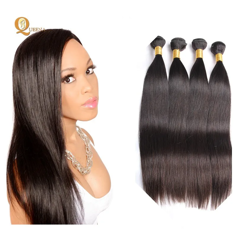 

Exporter Human Hair 8A Grade Brazilian Hair Unprocessed Brazilian Bundles Private Label Hair Extensions, Natural color;can be dyed or bleached