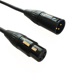 XLR 3 Pin Male to Female Microphone Cable