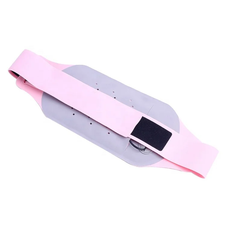 

Adjustable Hot Compress Heated Uterus Warm Palace Belt For Women Dysmenorrhea, Grey-pink