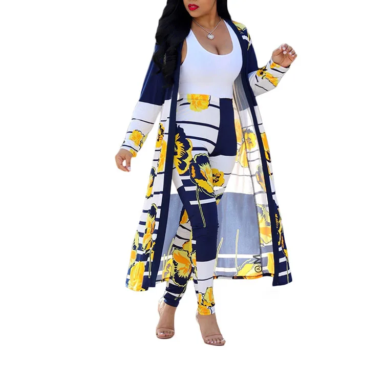

African printed long sleeve summer 2 piece set women clothing, 2colors