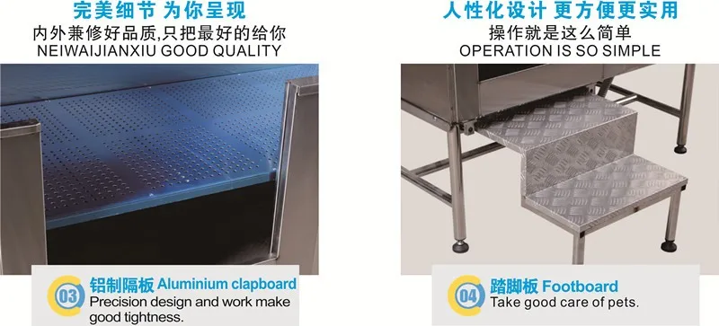 precision grooming table