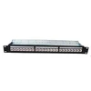 High Quality 24Port RJ45 Unshielded UPT Cat5e 6 Patch Panel
