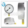 High quality 4 inch stainless steel brass internal master calibration pressure gauge with bottom connection