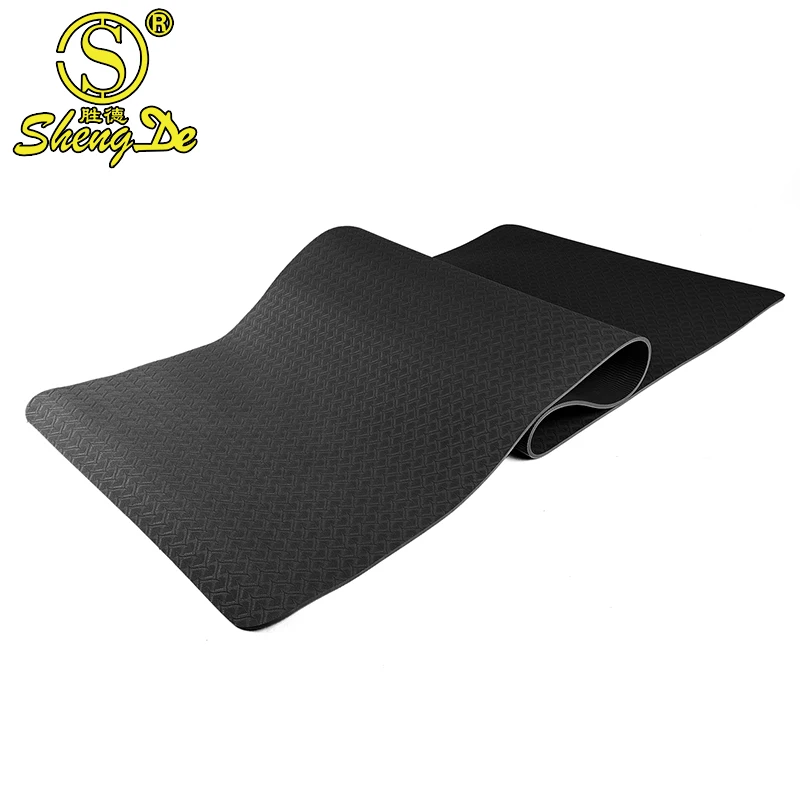 

sublimation print yoga mats, gold supplier yoga mat tpe 6mm