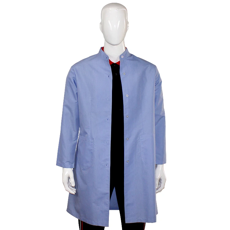 Oem New Design Hospital Wear Unisex Light Blue Lab Coat Buy Blue Lab