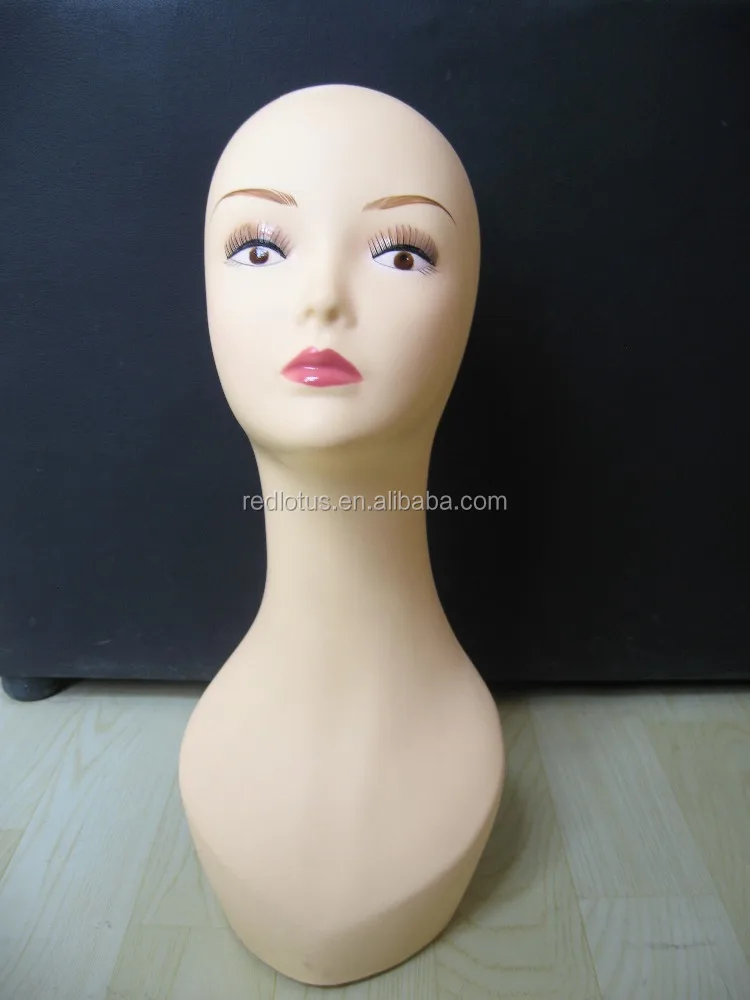 

female mannequin head for sale, Skin