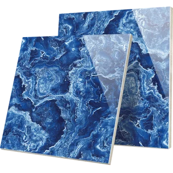 Océano Azul Piso De Mármol Azulejo 800x800mm - Buy Azul Mármol Azulejo