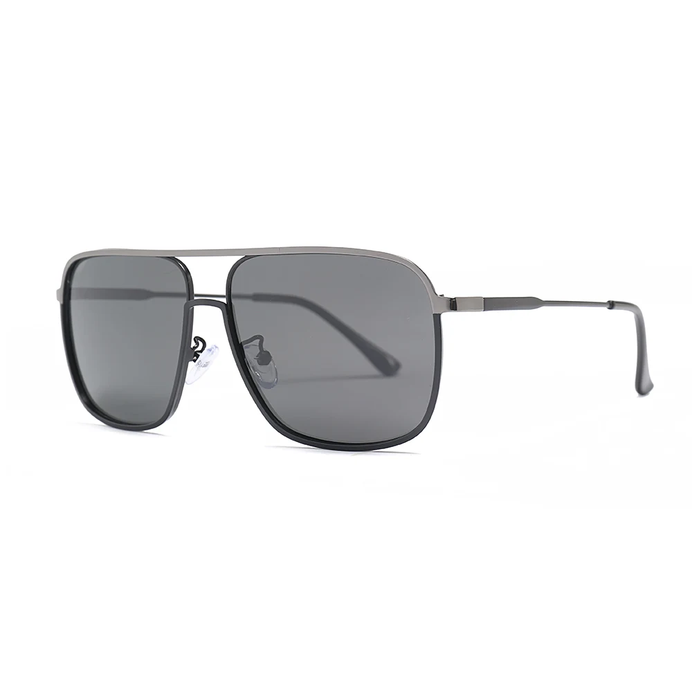 

wholesale small order stock Fashion Polarized Sunglasses Men Driving Mirrors Coating Points Black Frame Eyewear Male Sun Glasses
