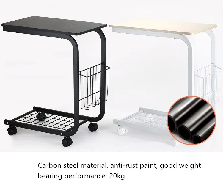 Portable Multifunctional Bedside Laptop Desk /coffee Table With Storage Basket Buy Multi