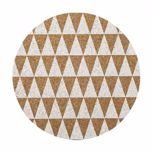 Wholesale Promotional Customized Printed Heat Resistant Cork Back